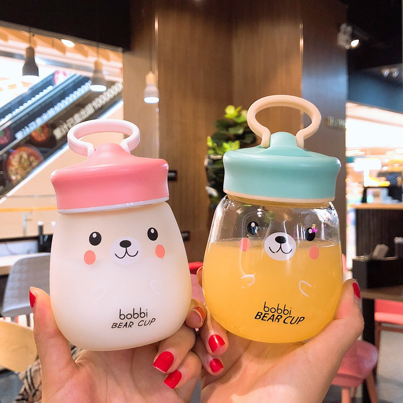 Portable super cute water cup