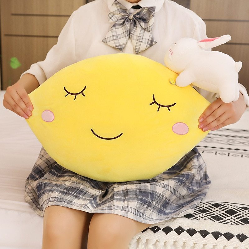 Moon Star Pillow Cute Super Cute Plush Toy