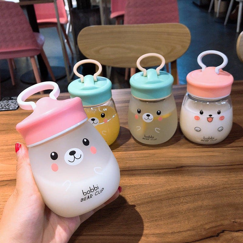 Portable super cute water cup